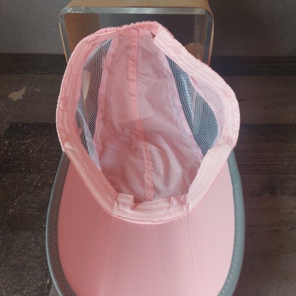 Outdoor Sport Pink Light Weight Foldable Oink And Grey Hat - Picture 6 of 6